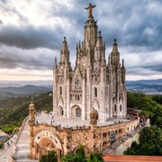 Temple Expiatori Del Sagrat Cor, Tibidabo, Barcelona, Spain