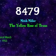 #9599 the Yellow Rose of Texas by Mitch Miller
