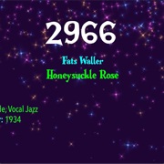 #8137 Honeysuckle Rose by Fats Waller