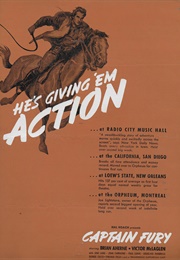 Captain Fury - Charles D. Hall (1939)