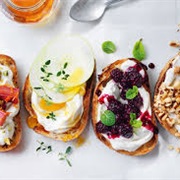 Labneh Toast
