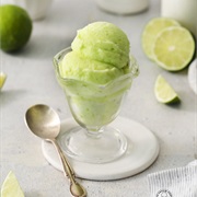 Ginger Lime Ice Cream