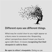 Seeing Things Through Someone Else's Eyes Helps You Understand Them Better