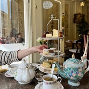 Tea Time in an Hotel