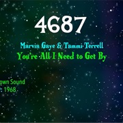 #8583 You're All I Need to Get by By Marvin Gaye & Tammi Terrell