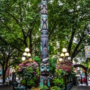 Pioneer Square Totem Pole, Seattle, WA, USA