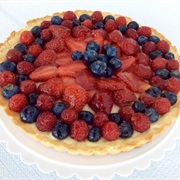 Berry Flan
