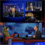 The Daily Show With Jon Stewart: "Aziz Ansari" (S20,E120 )/"Malala Yousafzai" (S20,E122)