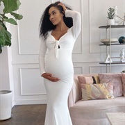 Tie Between Cups on Bodice