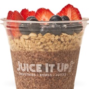 Strawberry Chia Pudding Parfait