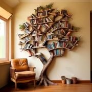 Book Tree Shelf