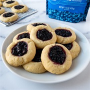 Wild Blueberry Thumbprint Cookie