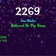 #7915 Hallowed Be Thy Name by Iron Maiden