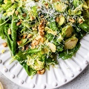 Kale and Brussels Sprouts Salad