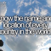 Know the Name and Location of Every Country in the World