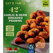 Garlic & Herb Breaded Prawns