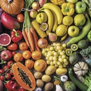Eat 2 Servings of Fruits and Veggies Every Day for a Month