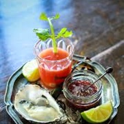 Bloody Mary Oysters