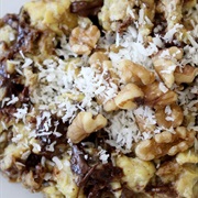 Chocolate Almond Scrambled Eggs