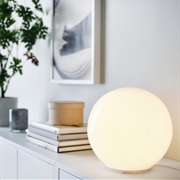 Round Tabletop Lamp