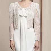 Jacket With Tie Hanging Down