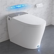 Japanese Smart Toilet in Bathroom