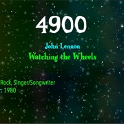 #8641 Watching the Wheels by John Lennon
