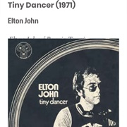 #75 Tiny Dancer by Elton John