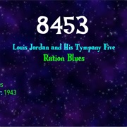 #9596 Ration Blues by Louis Jordan & His Tympany Five