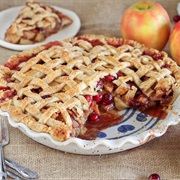 Cranberry Apple Lattice Pie
