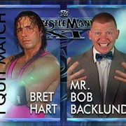Bret Hart vs. Bob Backlund - Wrestlemania 11