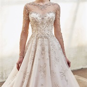 Mix of Metallic and Regular Beadwork