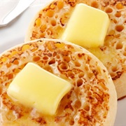 Buttered Toasted Crumpet
