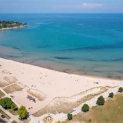 South Side Memorial Beach, Sheboygan, Wisconsin