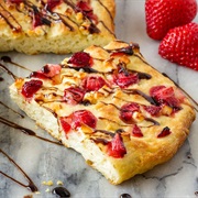 Strawberry Focaccia