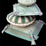 Tassle Decoration on Wedding Cake