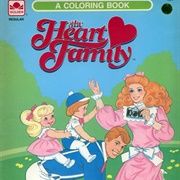 Heart Family Coloring Book