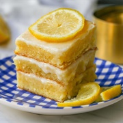 Brownie With Lemon Zest