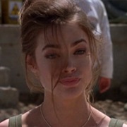 Denise Richard's as Dr. Christmas Jones