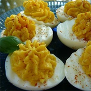 Salad Deviled Eggs