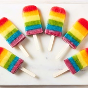 Rainbow Popsicle