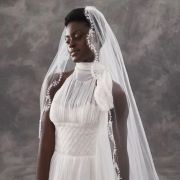 Decoration on Edge All Around Veil