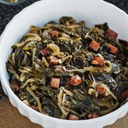 Slow-Cooked Collard Greens With Ham Hocks