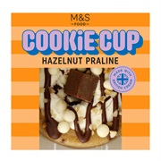 Hazelnut Praline Cookie Cup