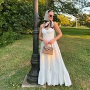 Babushka-Style Scarf Tie Around Head