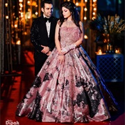 Splatter Paint Style Fabric