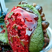 Pistachio-Chocolate Mousse