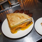 Ostrich Egg Sandwich