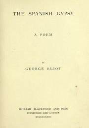 The Spanish Gypsy: A Poem (George Eliot)