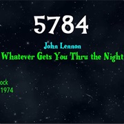 #8877 Whatever Gets You Thru the Night by John Lennon